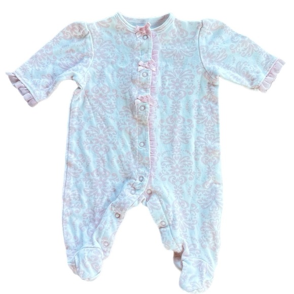 Newborn Baby Girls Clothing Bundle - Sleepers, Bodysuits, Leggings - Picture 4 of 9